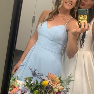 Light blue bridesmaid dress- can also be used for prom / any formal occasion! 💃